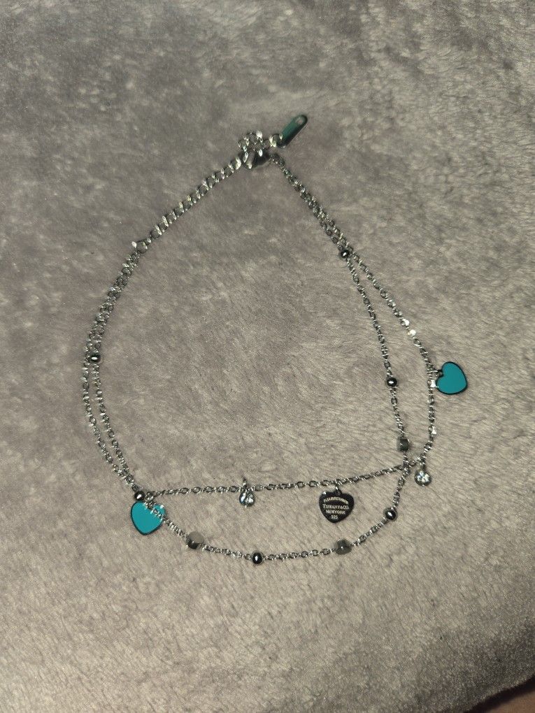 Hearts anklet
