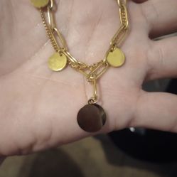 18k Gold Plated Stainless Bracelet 