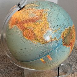 Vintage 1980 Globe Lamp