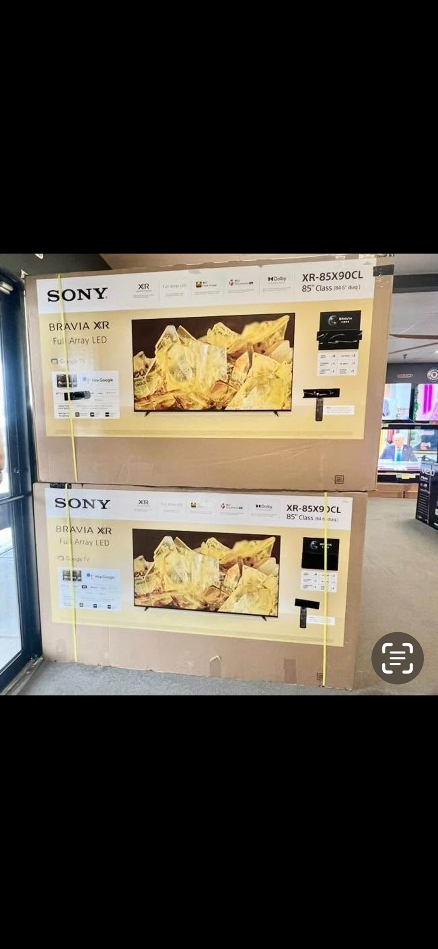 85 Tv $55 Down On Financing Free Delivery Six Month Warranty 85 Tv Sony Smart 4K Hdtv 120 Hz Full Array Led