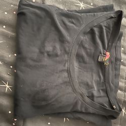 Black long sleeve top