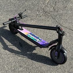 New Electric Scooter 19mph Folding E-Scooter 350W Motor 19mph 8.5” Tires Commuting Dual Brakes APP adults kids ebike