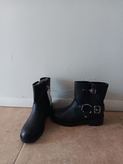 New Connor harness buckle ankle boots