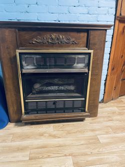 Wooden Fire Place 