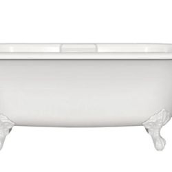 Victoria + Albert Cheshire Dual Ended Tub W/Imperial Ball and Claw Feet (Mauve Grey)