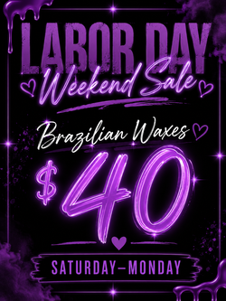 Waxing and facials available
