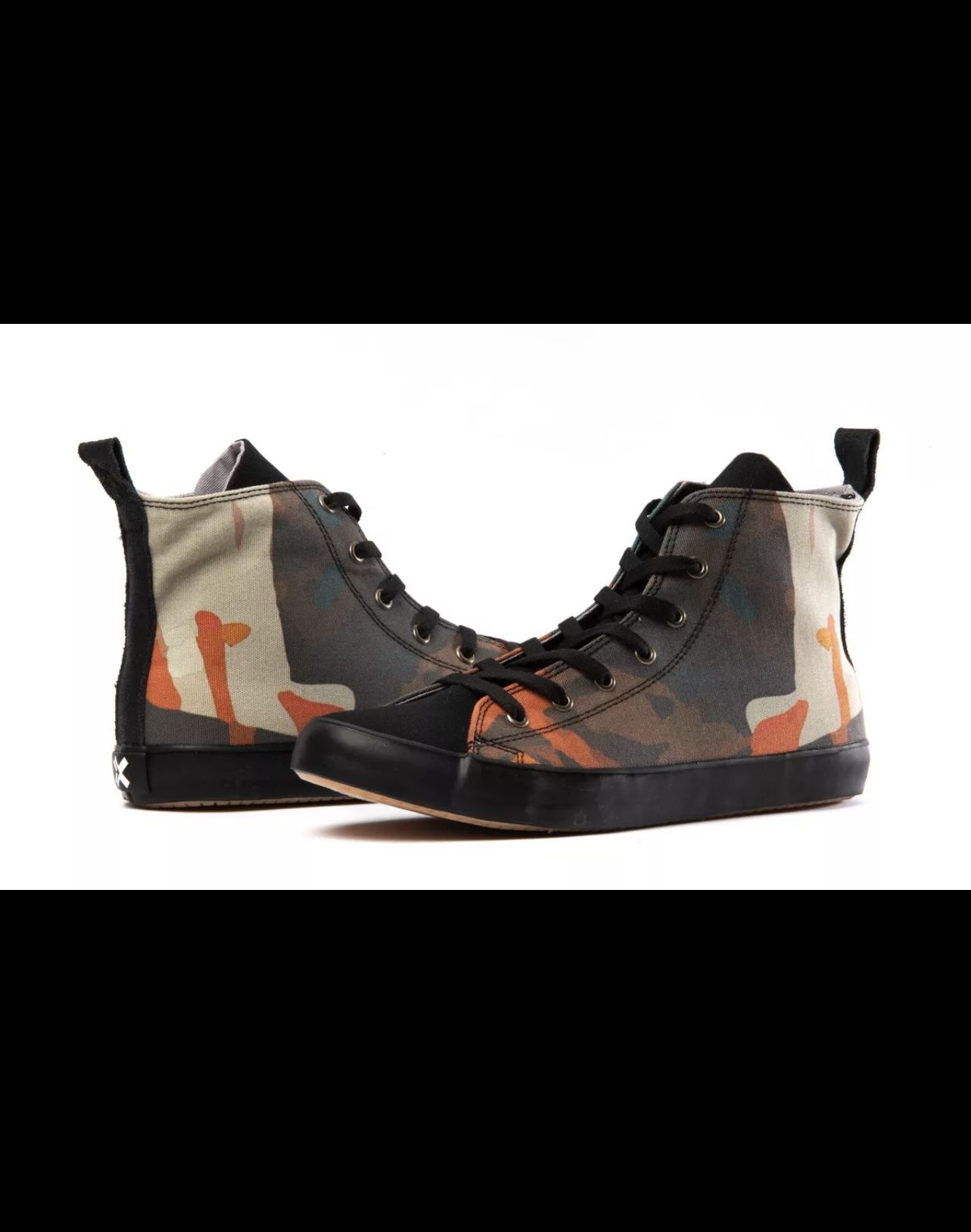 BLANX Unisex  PETER ODOR ZAMBO HIGH-TOP XY // MULTICOLOR size 9M 10W