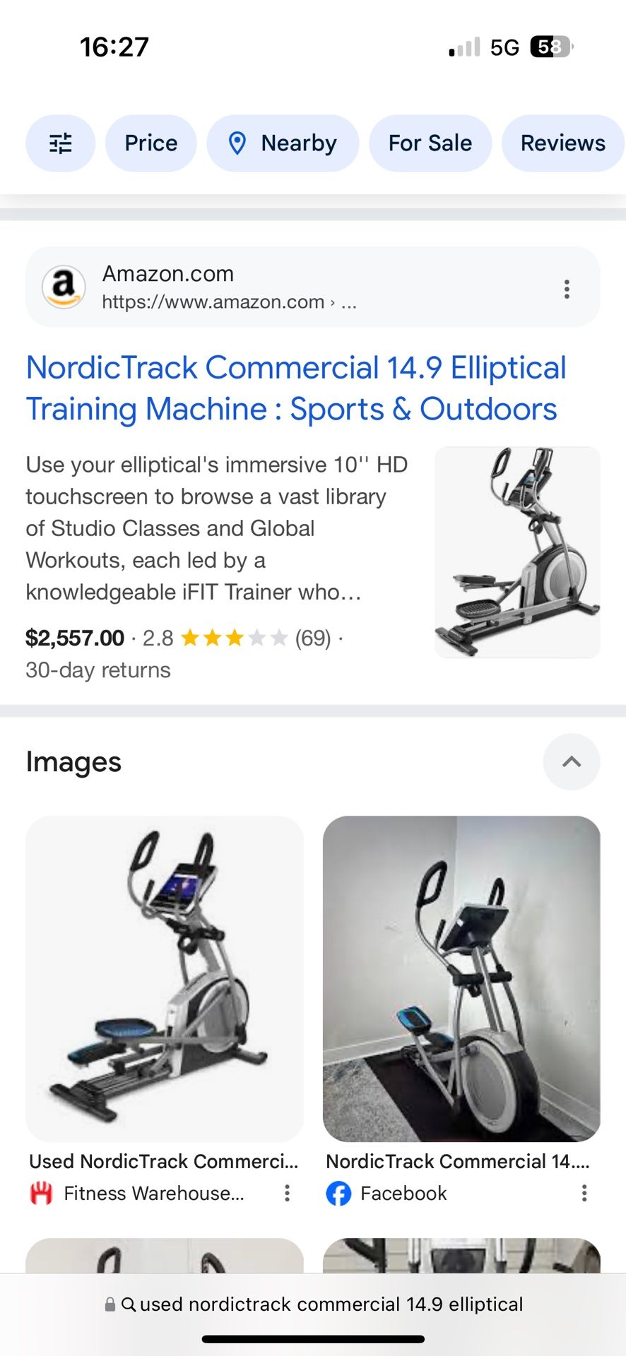 NordicTrack Ski Machine Commercial 14.9