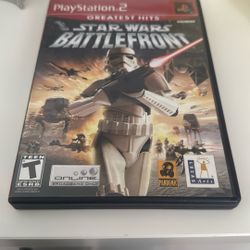 Play Station 2 Star Wars Battle Front 