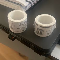 2 rolls of 100 stamps 