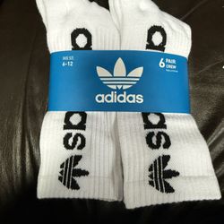 Brand new Adidas White Socks Men 