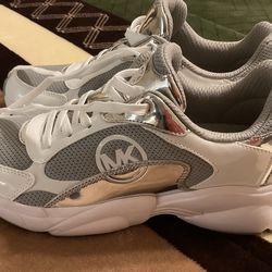 MICHAEL KORS Tennis Shoes /. New Never Worn . $60 Or Best Offer . Pick Up Near Basset Place