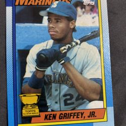 Ken Griffey Jr. Topps Error Card 