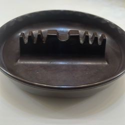 Vintage Mare Island Naval Shipyard Ashtray w/ Provenance Note Bldg 509