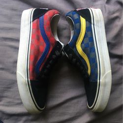 Vans Old Skool OTW Rally Checker Multi Black