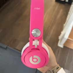 Beats by Dre Mixr Headphones — Pink