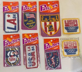 1984 LA Olympics patches