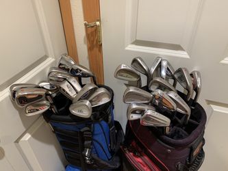 Golf Clubs (mostly irons)