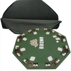Trademark Poker Deluxe Poker and Blackjack Table Top with Case