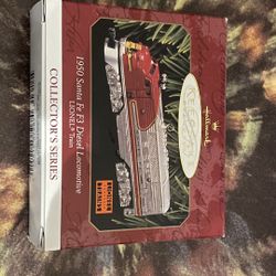 Hallmark 1997 KEEPSAKE LIONEL Train ORNAMENT Lionel 1950 Santa Fe F3 Diesel Locomotive