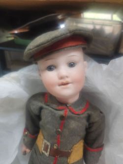 Vintage  Armand Marseille solider doll