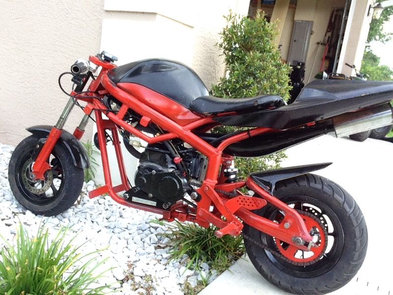 X7 super pocket bike 49cc