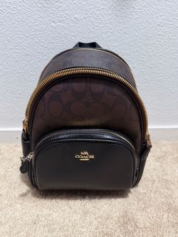 Coach mini backpack