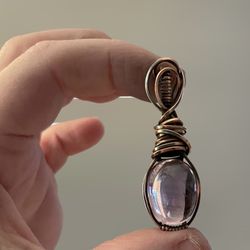 Handmade Amethyst Pendant 