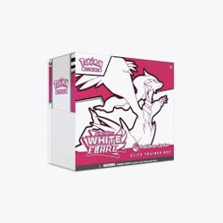 Pokemon TCG: White Flare Pokemon Center Elite Trainer Box *FACTORY SEALED*