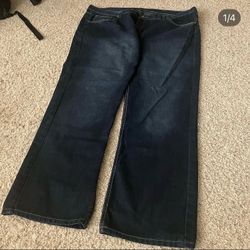 y2k blue jeans 44x32