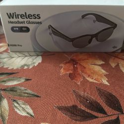 Wireless Headset Glassses