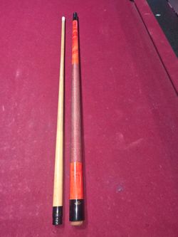 Vintage Paul Huebler pool cue