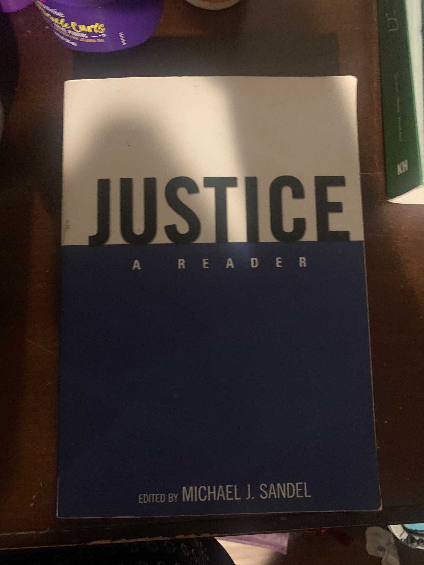 UCR book justice a Reader