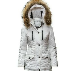 North Aware Smart Parka Classic Women LARGE White