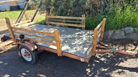 Flat trailer 4'x8'
