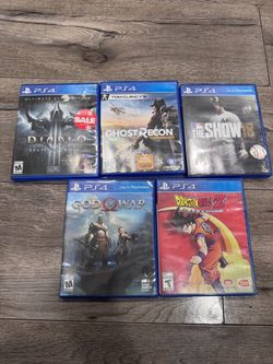 PS4 game bundle