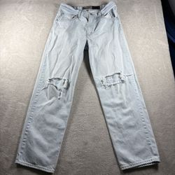 Levi’s SilverTab ’94 Baggy Jeans Men’s 30x30 Blue Light Distressed Y2K Skater#8F