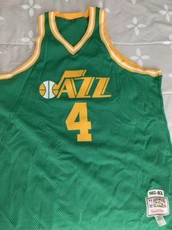 Authentic Mitchell & Ness Utah Jazz Adrian Dantley Jersey size 56(3XL)