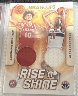 Basketball rise and shine jersey card