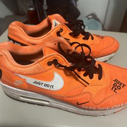 Orange Air maxes