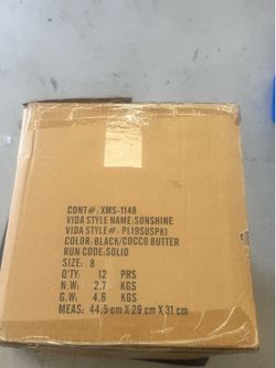 Box of Sunshine Portland Sandals Size 8