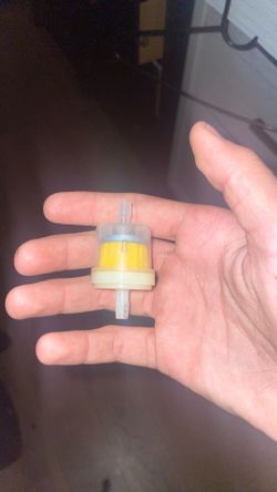 Mini Bike Carb Fuel Filter