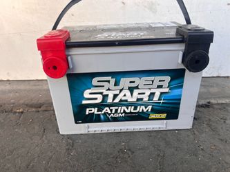 Super start Platinum AGM Battery