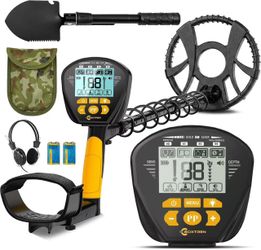 Brand new in box Higher Accuracy Metal Detector for Adults: 2026 Latest Professional Gold Detector with Backlit LCD, Advanced DSP Chip, IP68 Waterproo