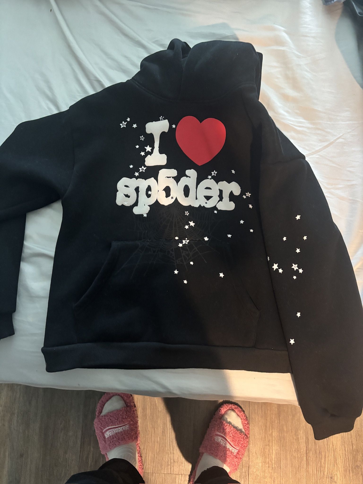 I love sp5der hoodie