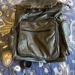 Leather Backpack