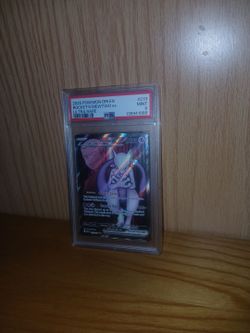 PSA 9 Rocket's Mewtwo ex #213 Ultra Rare destined rivals