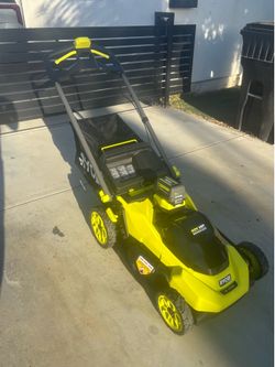 Ryobi 40V HP Brushless 20" Self-Propelled Lawn Mower + 6.0Ah Battery & Bag - Great Shape