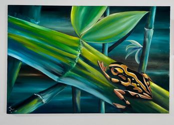 Original art work, “El Coqui”