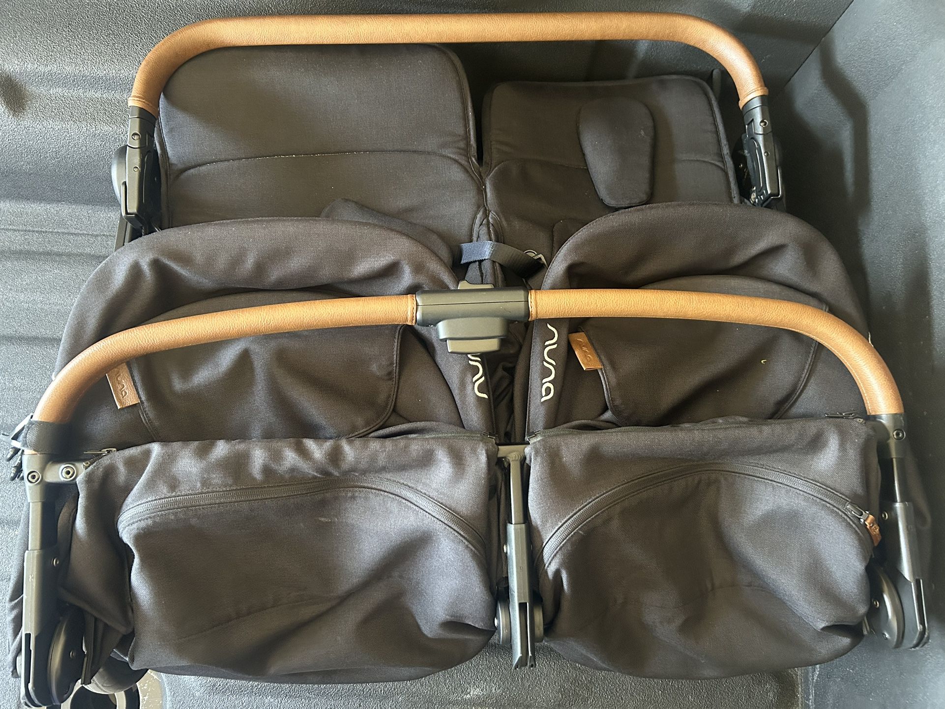 NUNA Double Travel stroller